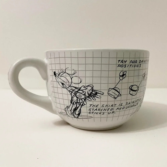 Disney Sketchbook Minnie  Mouse Sketch Soup Mug - Picture 11 of 12